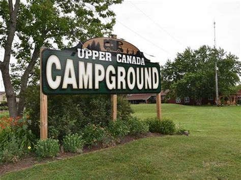 upper canada village or omega park|upper Canada village campground.